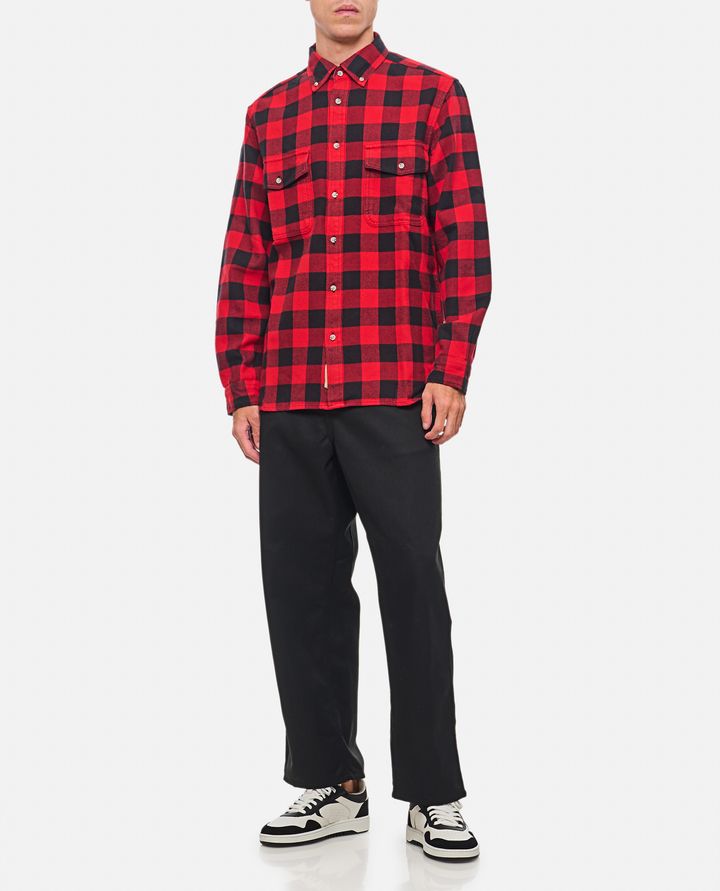 Woolrich PLAID CHAMOIS SHIRT Offerta per la Festa della Mamma