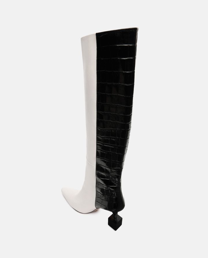 Jacquemus LES BOTTES BISOU STIVALI IN PELLE Offerte speciali