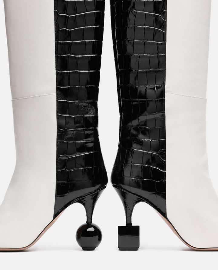 Jacquemus LES BOTTES BISOU STIVALI IN PELLE Offerte speciali
