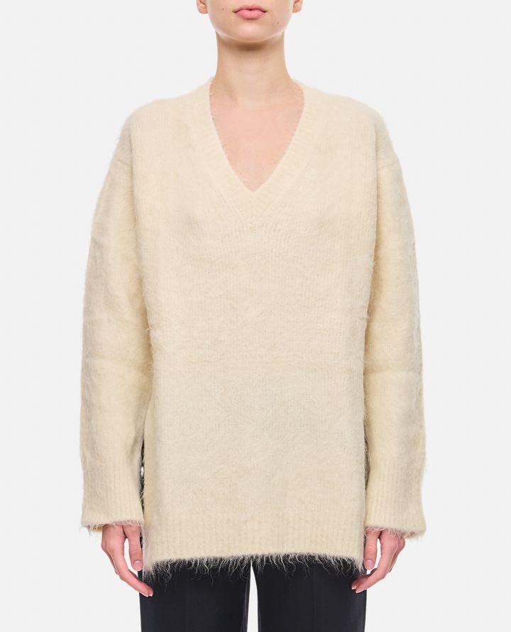 Loulou Studio GOTO MAGLIONE OVER SCOLLO A V Fino al 60% di sconto
