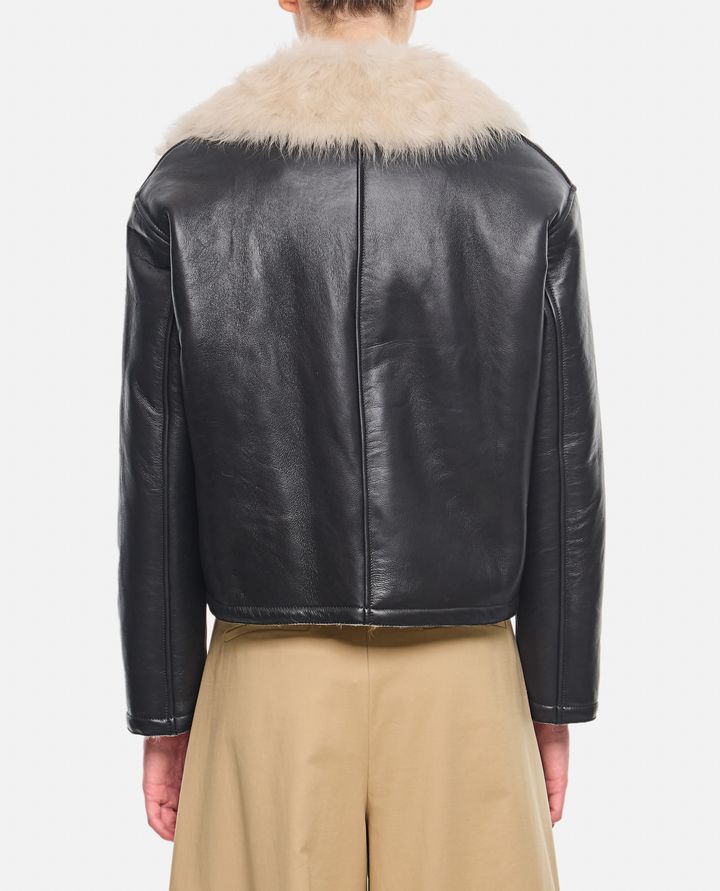 Durazzi Milano GIACCA BIKER IN SHEARLING Offerta speciale della fabbrica