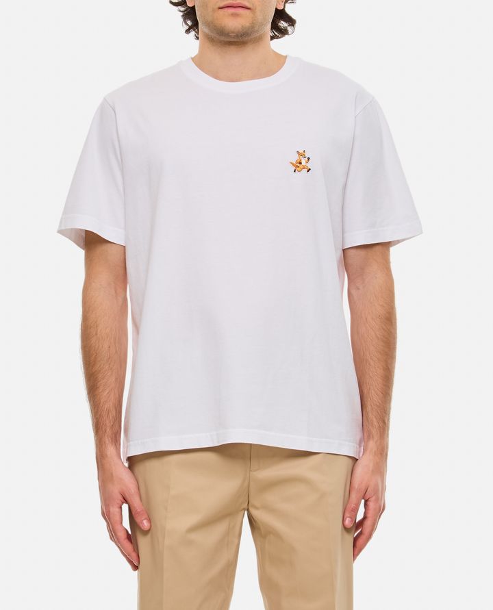 Maison Kitsuné T-SHIRT COMFORT SPEEDY FOX CON PATCH Negozi Online