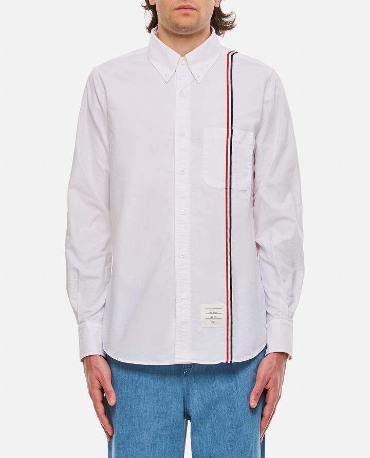 Thom Browne CAMICIA BUTTON DOWN CON RIGHE Shopping Online
