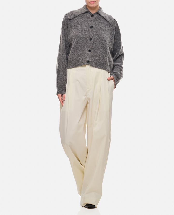 Loulou Studio SAO CARDIGAN CON COLLETTO Vendita Economica