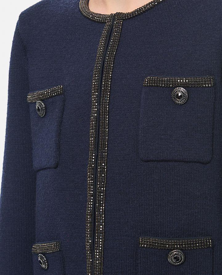 Self-Portrait CARDIGAN IN MAGLIA CON DECORAZIONI Bestseller