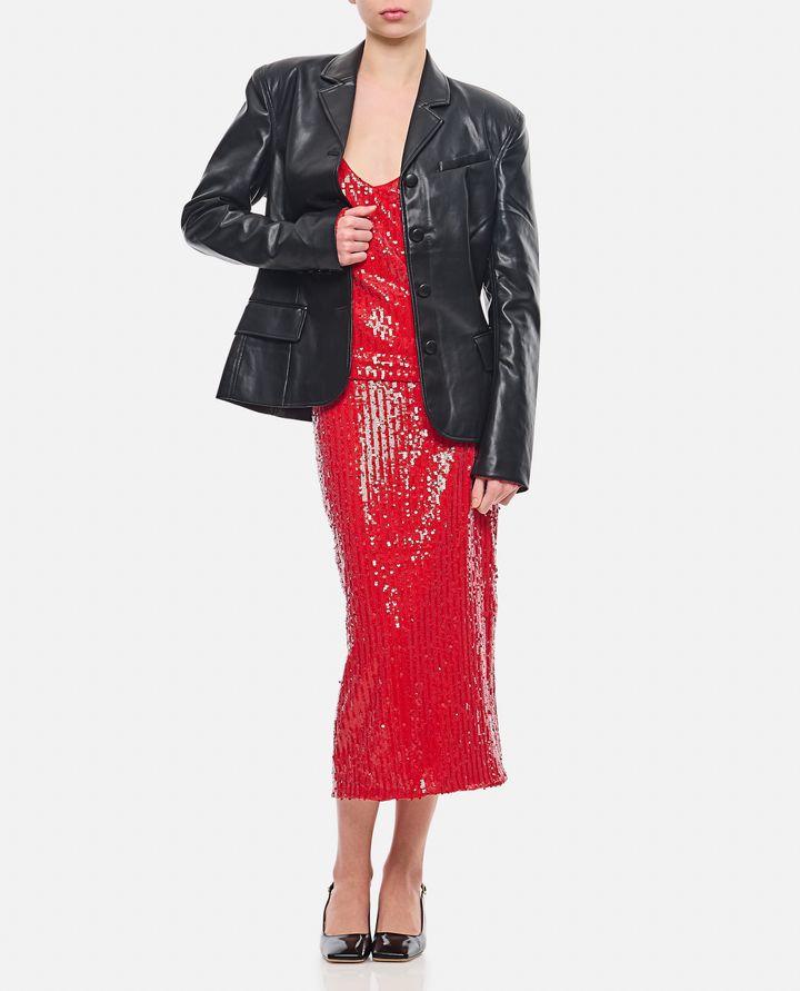 Rotate Birger Christensen BLAZER MONOPETTO Enormi risparmi