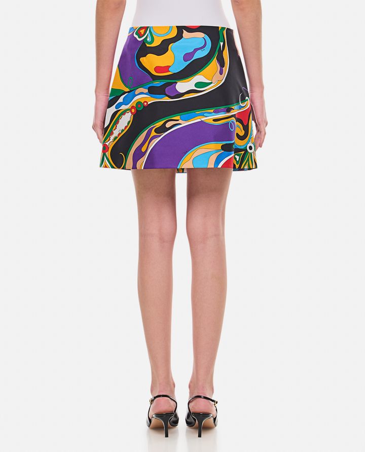 Emilio Pucci GONNA IN TWILL DI SETA Sconti VIP
