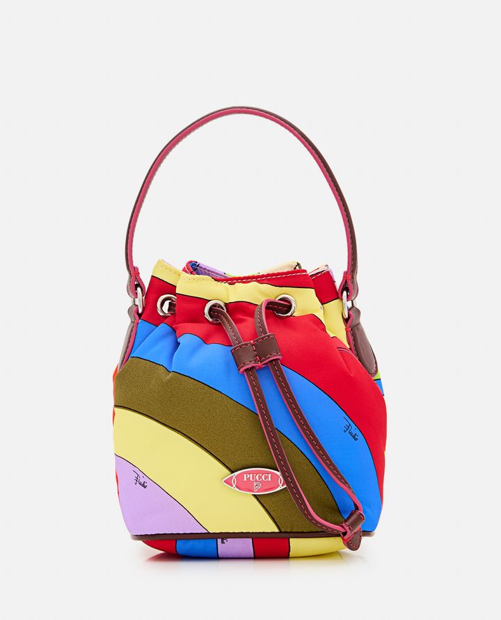 Emilio Pucci BORSA A SECCHIELLO IN NYLON PICCOLA Officina
