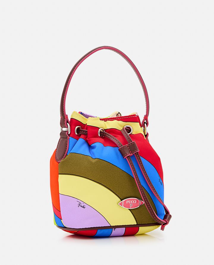 Emilio Pucci BORSA A SECCHIELLO IN NYLON PICCOLA Officina