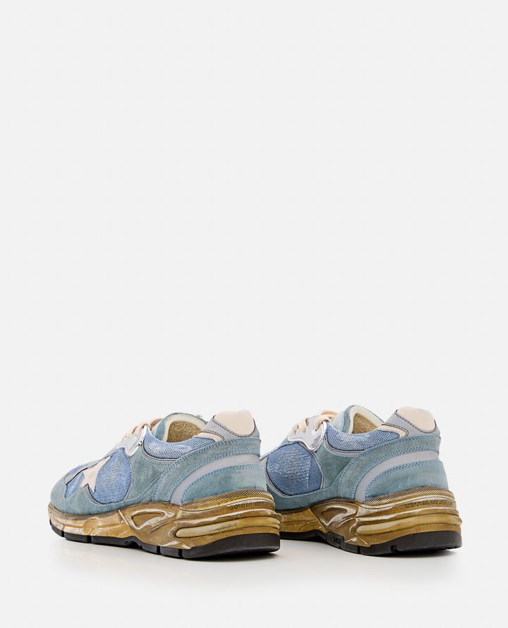 Golden Goose RUNNING DAD NET AND SUEDE SNEAKERS Sconti questo mese