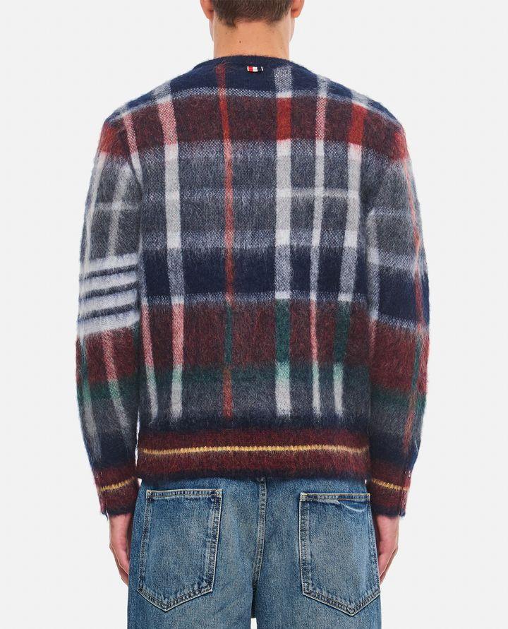 Thom Browne HECTOR TARTAN PULLOVER In Vendita