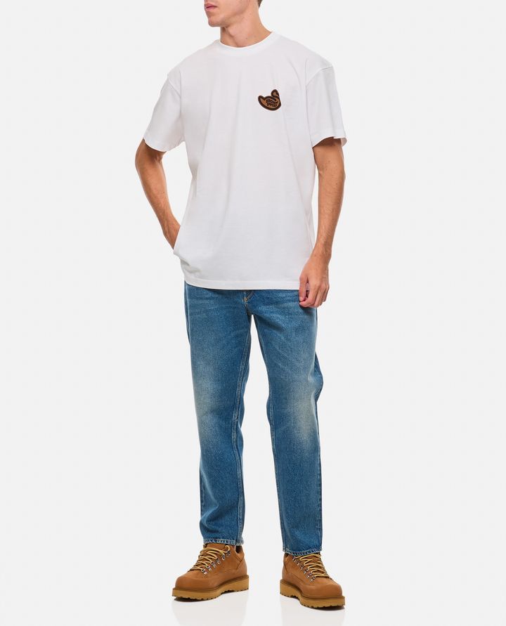 Carhartt WIP T-SHIRT IN COTONE BROWN DUCKS Hotsell