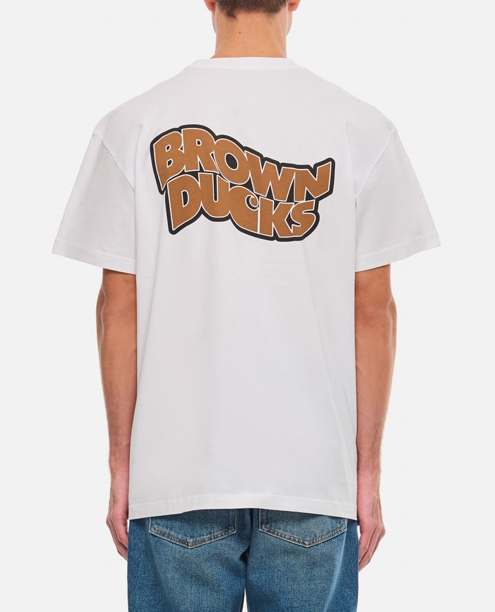 Carhartt WIP T-SHIRT IN COTONE BROWN DUCKS Hotsell