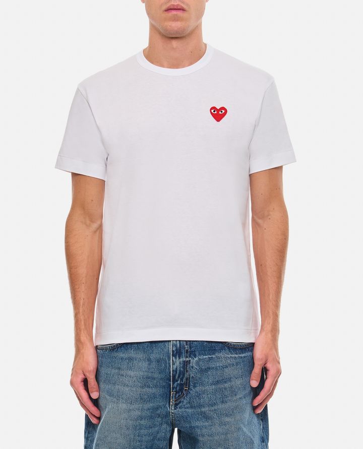 Comme Des Garçons Play T-SHIRT CON LOGO Vendita Economica