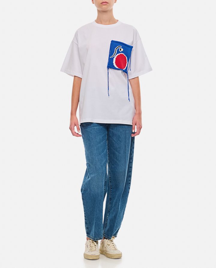 Charles Jeffrey Loverboy T-SHIRT CON PATCH Offerta natalizia