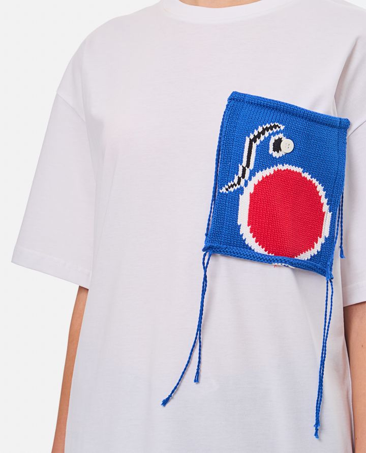Charles Jeffrey Loverboy T-SHIRT CON PATCH Offerta natalizia