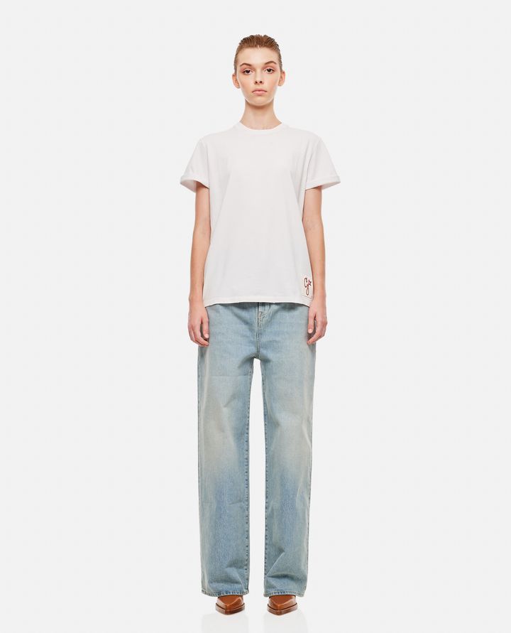 Loulou Studio ATTU WIDE LEG DENIM PANTS Offerta temporanea