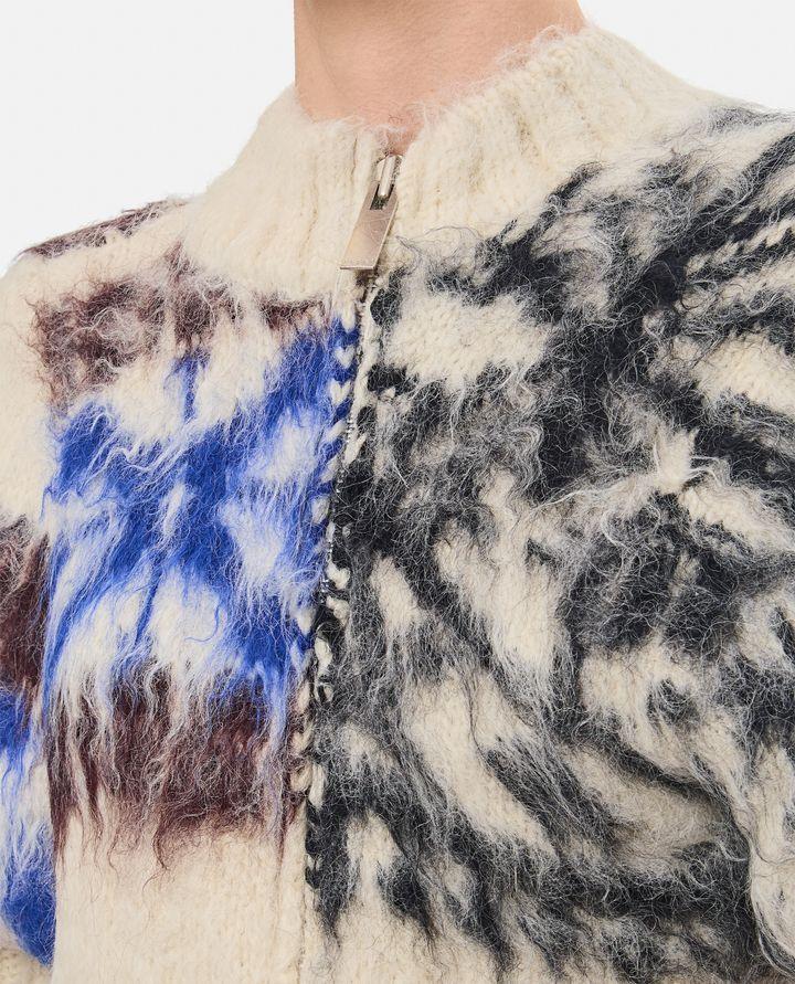 Sacai BLOUSON IN MAGLIA FANTASIA Ultimi due giorni