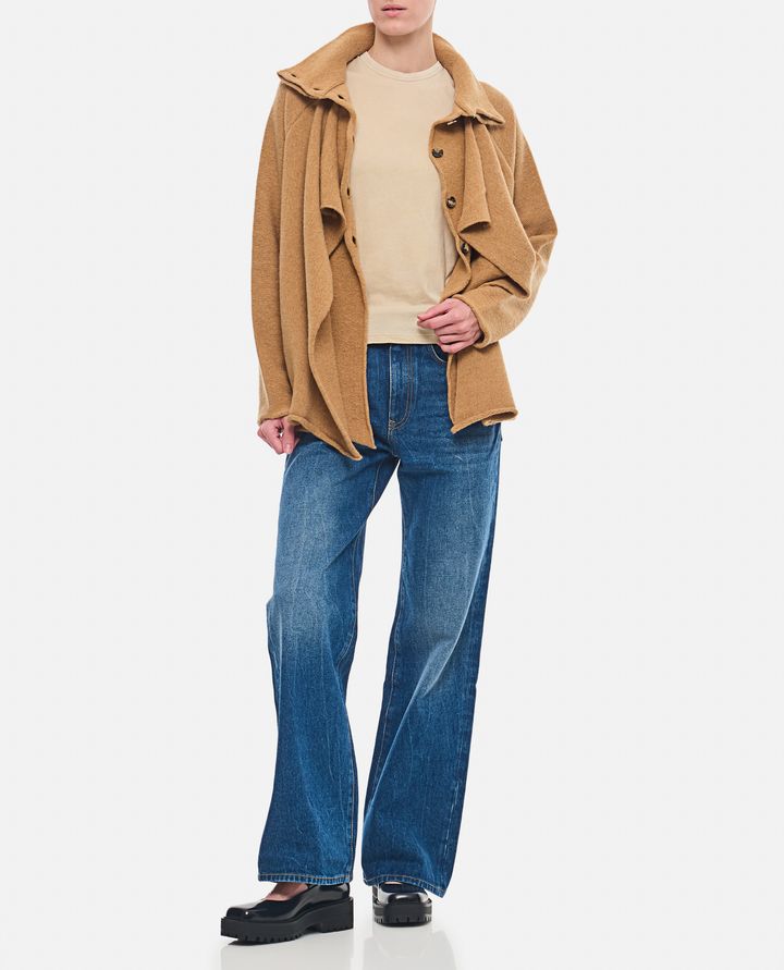 JW Anderson CARDIGAN IN LANA A STRATI Ultimo giorno