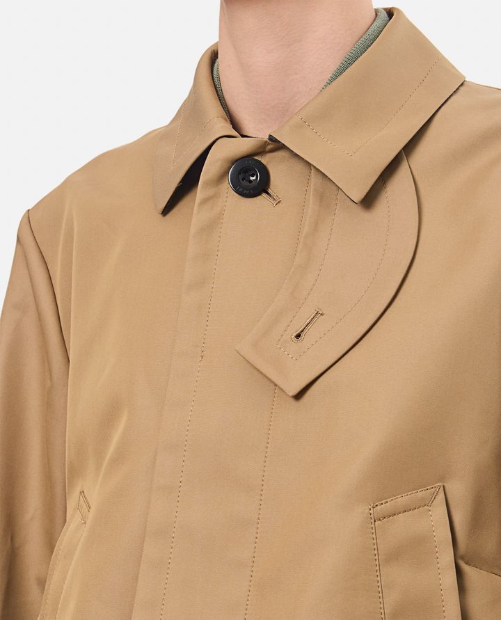 Sacai BLOUSON IN GABARDINE DI COTONE X TWILL DI NYLON Fino al 65% di sconto