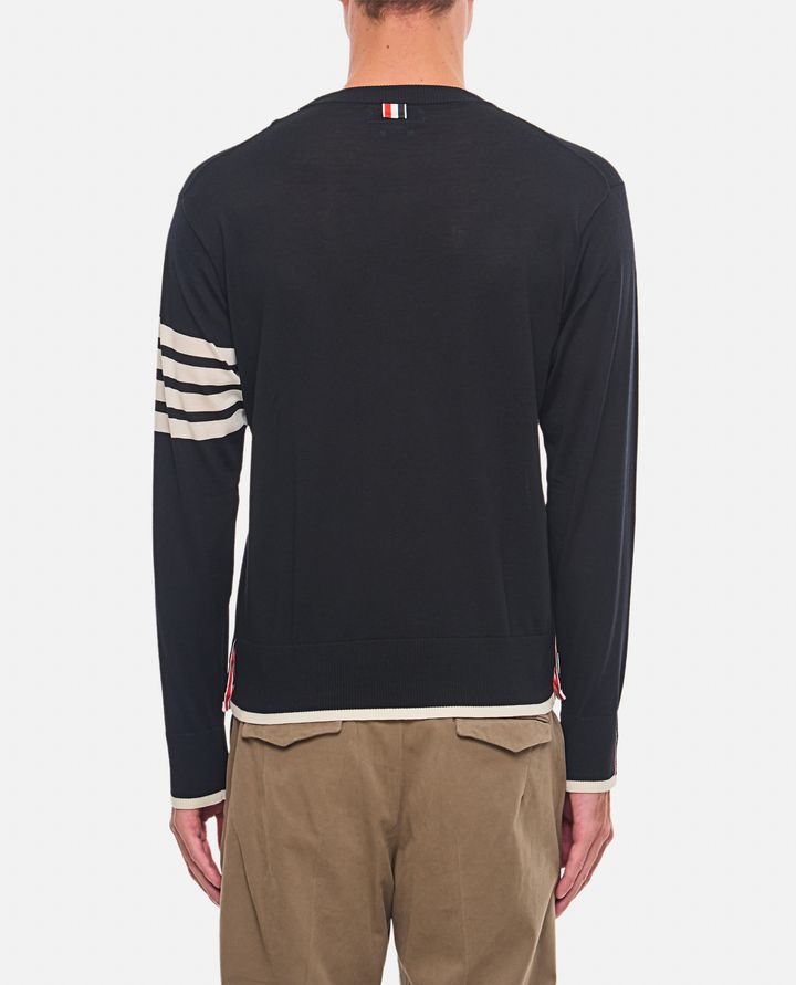 Thom Browne PULLOVER IN LANA VERGINE 50% di sconto con spedizione gratuita