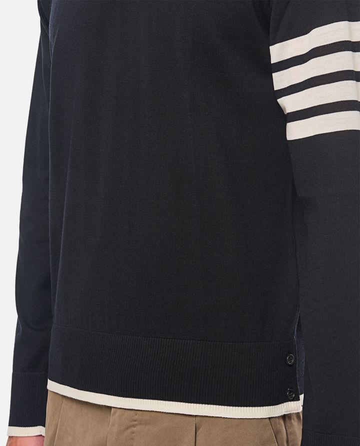 Thom Browne PULLOVER IN LANA VERGINE 50% di sconto con spedizione gratuita