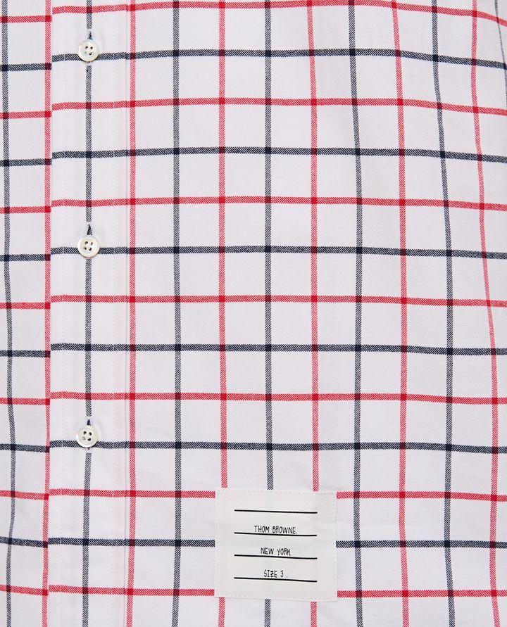 Thom Browne TATTERSALL CAMICIA Limitato a 3 giorni