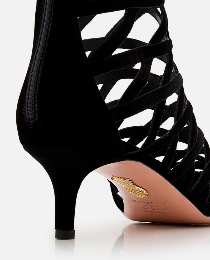 Aquazzura STIVALETTI ROMANCE CON RITAGLI 50MM Italia
