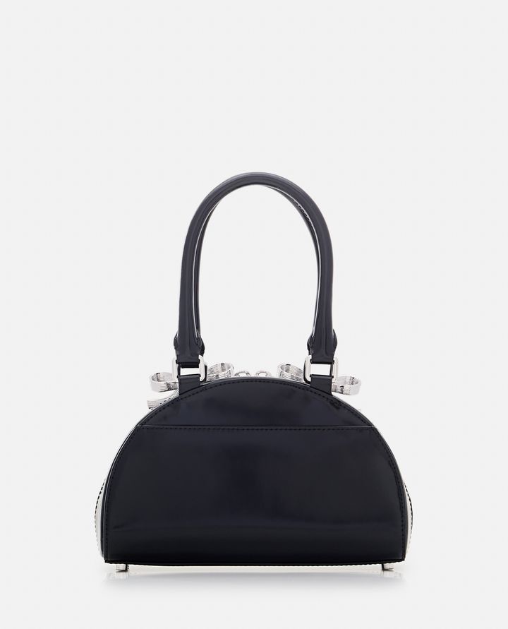 Self-Portrait MINI BORSA TOTE CURVA IN PELLE Pezzi Unici
