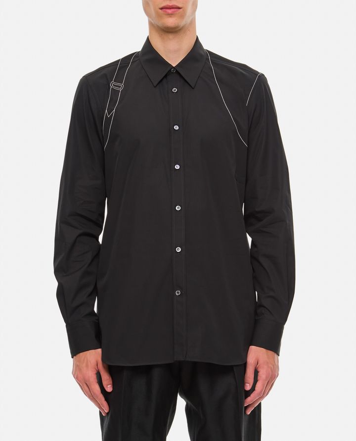 Alexander McQueen RESPONSIBLE CAMICIA IN COTONE Online