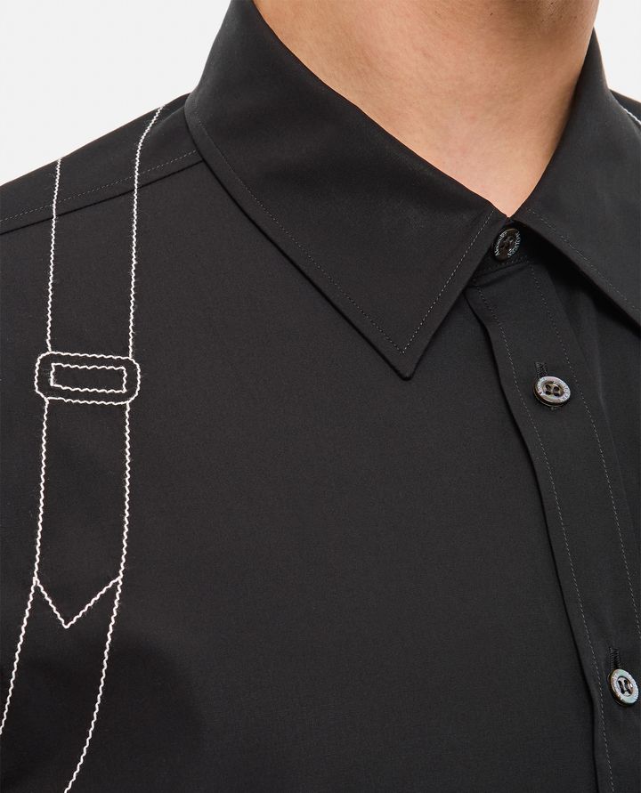 Alexander McQueen RESPONSIBLE CAMICIA IN COTONE Online