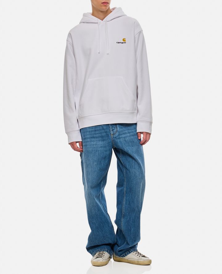 Carhartt WIP FELPA CON CAPPUCCIO E LOGO In Vendita