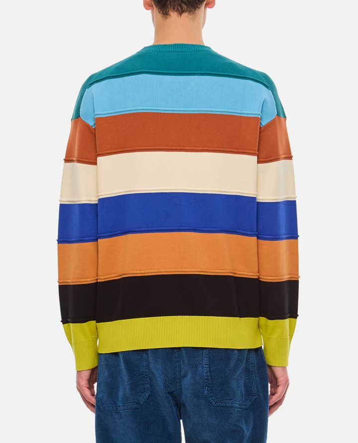 PS Paul Smith MAGLIONE IN COTONE A RIGHE Saldi
