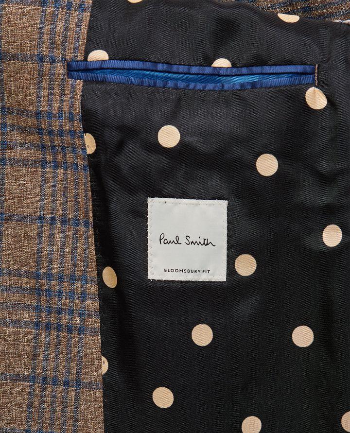 Paul Smith GIACCA A QUADRI 2 BOTTONI Vendita Economica