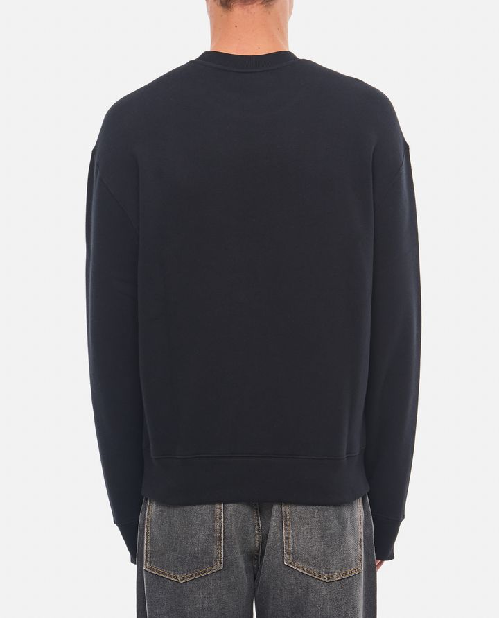 Maison Kitsuné FELPA GIROCOLLO CON PATCH Offerta speciale