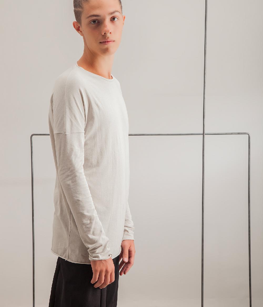 Album Di Famiglia art. 16S#U1808 LONG T-SHIRT CO/SETA Fino Al -60%