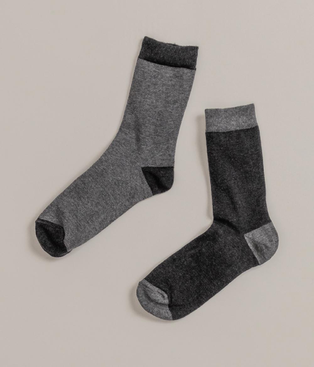 Album Di Famiglia art. 21W9043 SOCKS BICOLOR 2 pieces Promozione