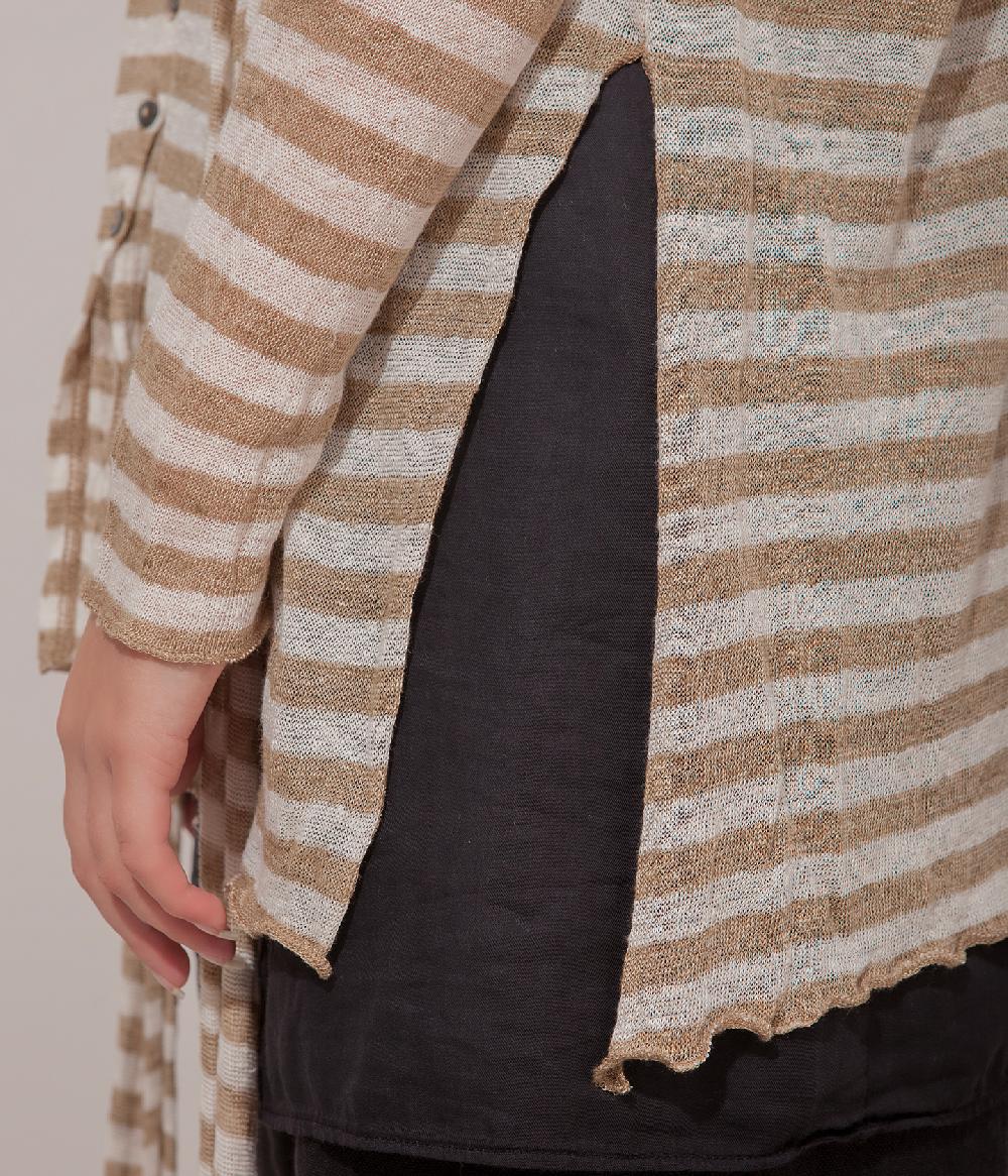 Album Di Famiglia art. 17S#41_80 STRIPED CARDIGAN LR Consegna Veloce