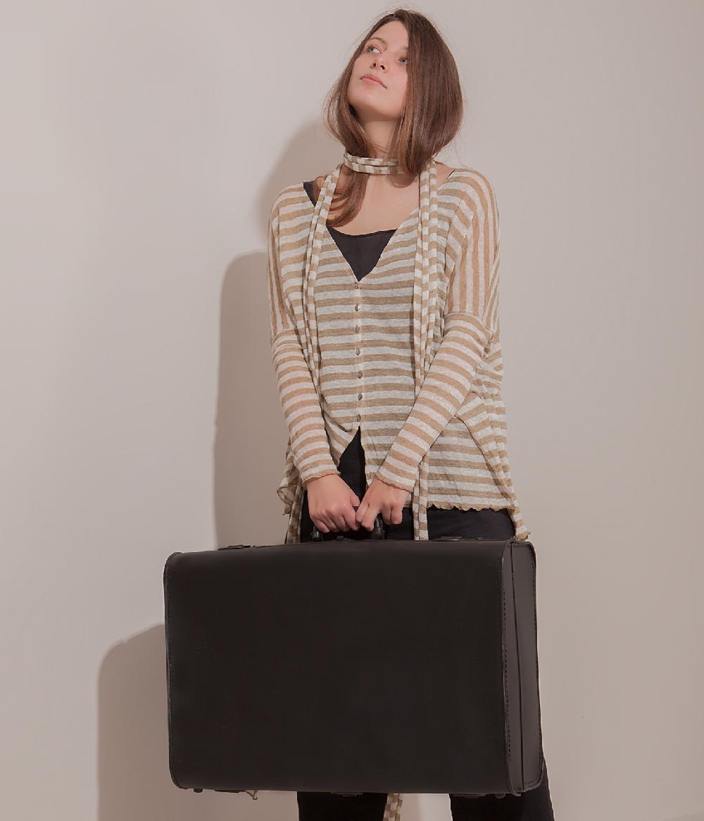 Album Di Famiglia art. 17S#94_11 STRIPED SCARF LR Sottocosto