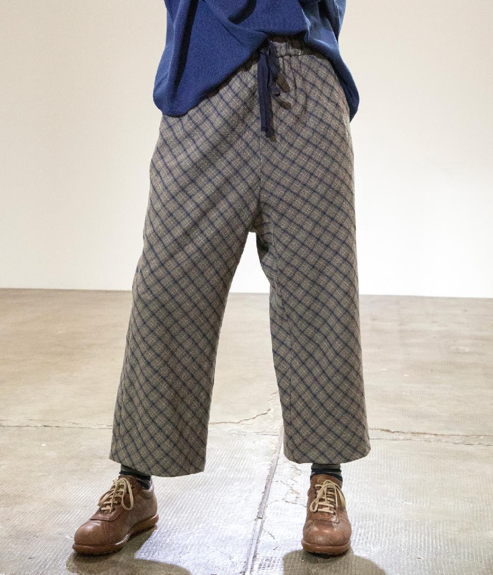 Album Di Famiglia art. 22W#23_241 W&S TROUSERS TARTAN WOOL Economico